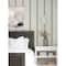 NuWallpaper Charcoal Langston Peel & Stick Wallpaper